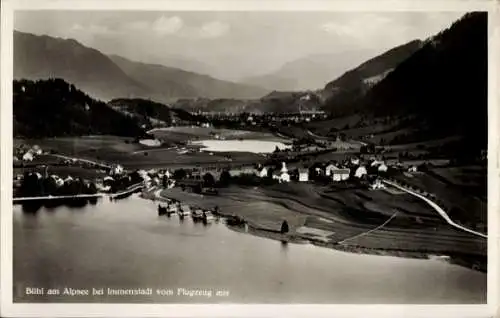 Ak Bühl am Alpsee Immenstadt im Allgäu, Bühl am Alpsee, Luftaufnahme, malerische Landschaft, ruhi