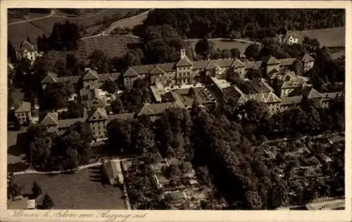 Ak Illenau Achern in Baden Schwarzwald, Fliegeraufnahme