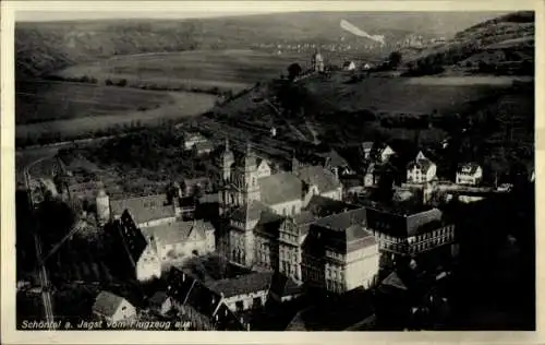 Ak Schöntal an der Jagst, Fliegeraufnahme