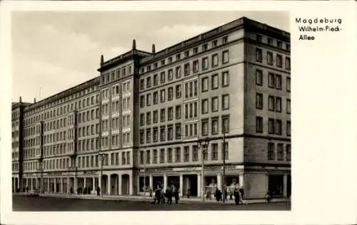 Ak Magdeburg an der Elbe, Wilhelm Pieck Allee, Kombinat Rostock
