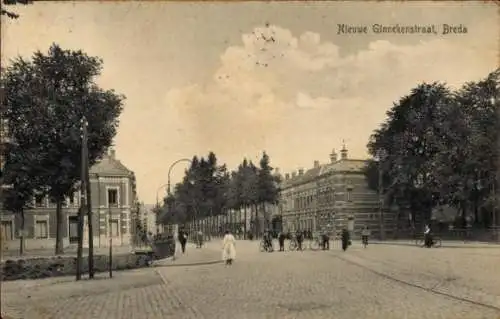Ak Breda Nordbrabant Niederlande, Nieuwe Ginnekenstraat