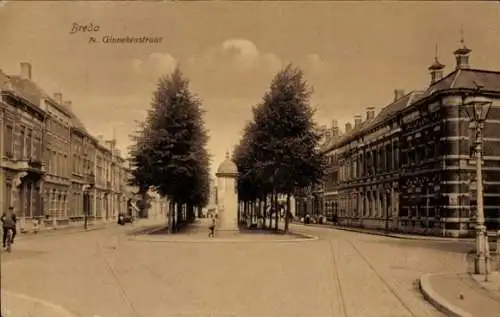 Ak Ginneken Breda Nordbrabant Niederlande,  N. Ginnekenstraat