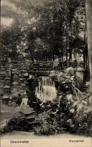 Ak Eberswalde in Brandenburg, Wasserfall