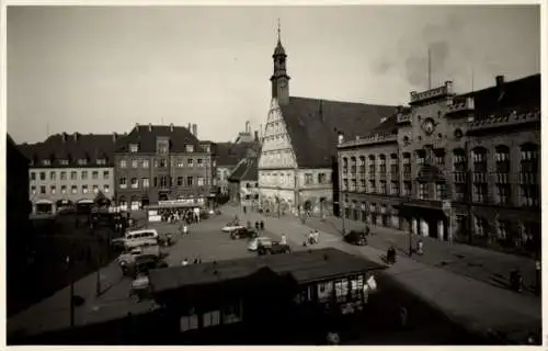 Foto Zwickau in Sachsen, Hauptmarkt, Rathaus