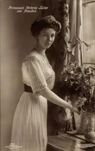 Ak Prinzessin Victoria Luise von Preußen, Portrait, Liersch 3410