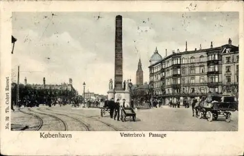 Ak København Kopenhagen Dänemark, Vesterbro's Passage