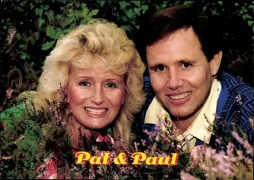 Foto Musikgruppe Pat und Paul, Portrait, Autogramm