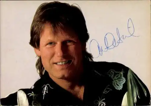 Foto Sänger Gunter Gabriel, Portrait, Autogramm