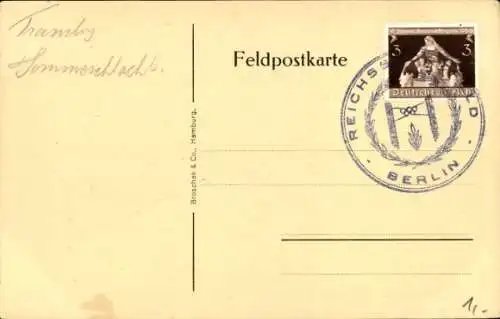 Künstler Ak Papp, W., Kriegsschauplatz 1916