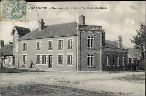 Ak Souvigny en Sologne Loir et Cher, Le Coin du Mai