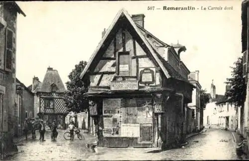 Ak Romorantin Loir et Cher, Le Carroir doré