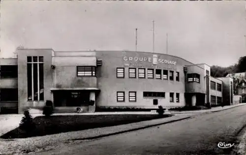 Ak Arques la Bataille Seine Maritime, Le Groupe Scolaire