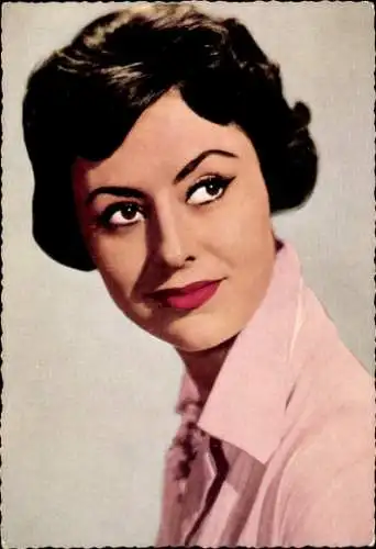 Ak Schauspielerin Caterina Valente, Portrait