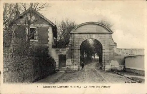 Ak Maisons Laffitte Yvelines, La Porte des Petrons