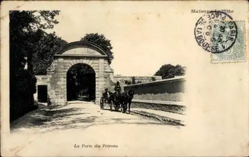 Ak Maisons Laffitte Yvelines, Porte des Petrons