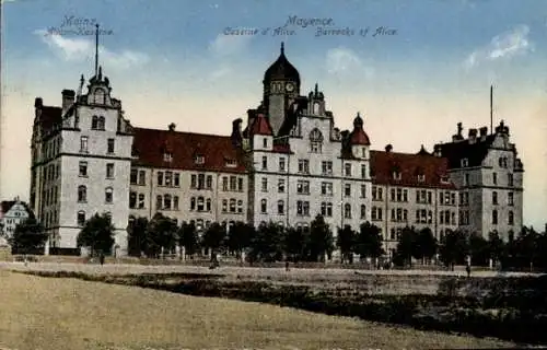 Ak Mainz am Rhein, Alicen Kaserne