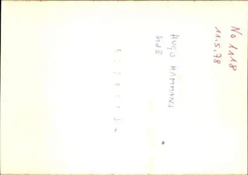 Foto Politiker Hugo Hammans, Autogramm