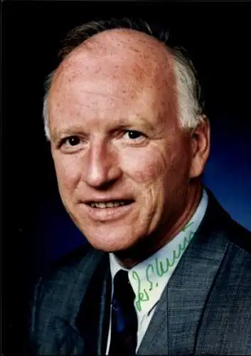 Foto Politiker Erwin Vetter, CDU, Autogramm