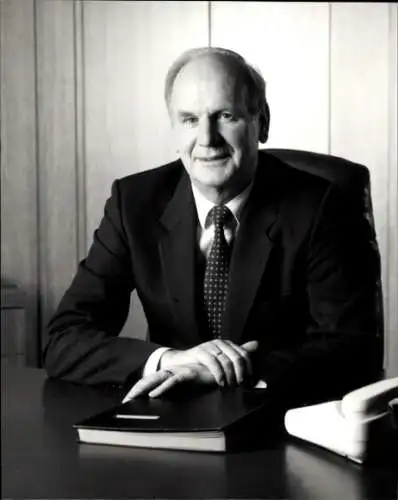 Foto Politiker Frank, Bürgermeister der Stadt Büchen, Autogramm