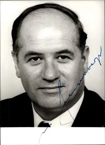 Foto Politiker Matthias Engelsberger, Autogramm