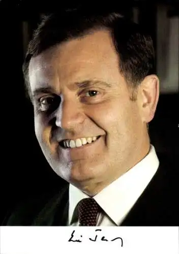 Autogramm Politiker Erwin Teufel, Ministerpräsident, Portrait