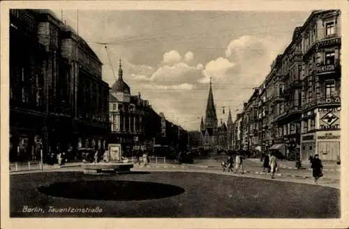 Ak Berlin Charlottenburg, Tauentzienstraße