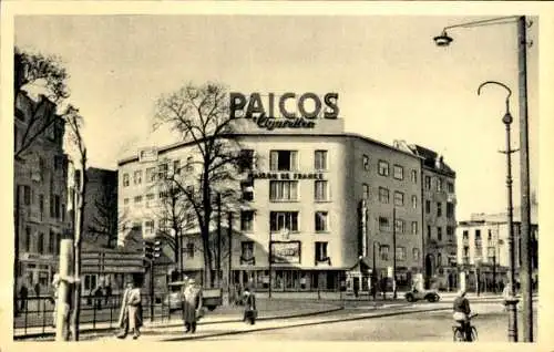 Ak Berlin Charlottenburg, Kurfürstendamm, Maison de France, Reklame Paicos