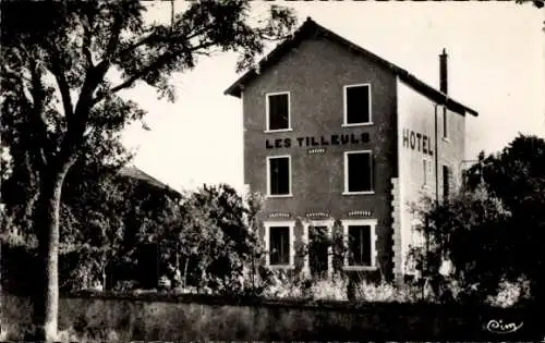 CPA Saint Georges d'Aurac Haute Loire, Hôtel des Tilleuls