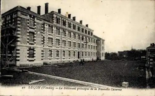 Ak Lucon Vendee, Bâtiment principal, Nouvelle Caserne