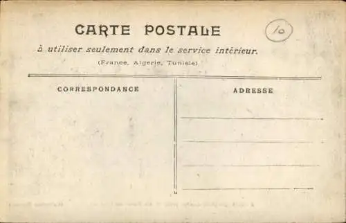 CPA Paris Inonde 1910, Pont de l'Alma