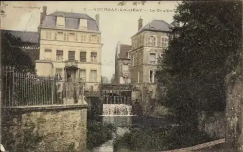 Ak Gournay en Bray Seine Maritime, Le Gouffre