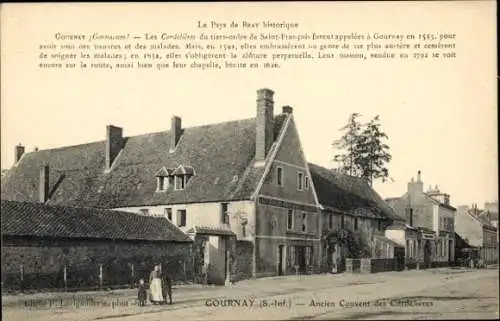 Ak Gournay en Bray Seine Maritime, Historisches Gebäude, Ancien Couvent des Cordelières, Gesch...