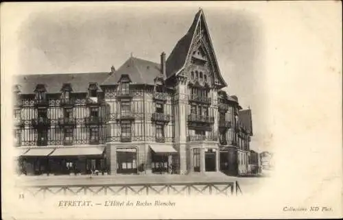 Ak Etretat Seine Maritime, L'Hotel des Roches Blanches