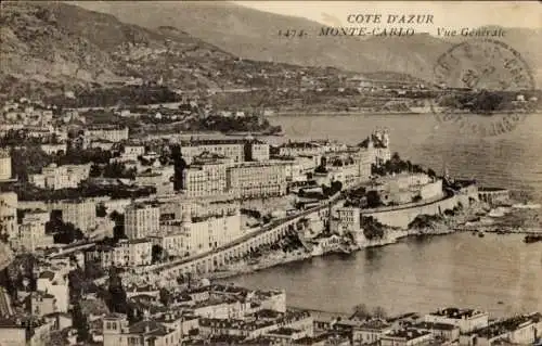 Ak Monte Carlo Monaco, Vue generale