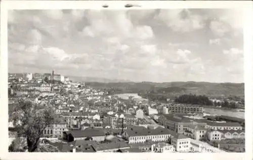 Foto Ak Coimbra Portugal, Gesamtansicht