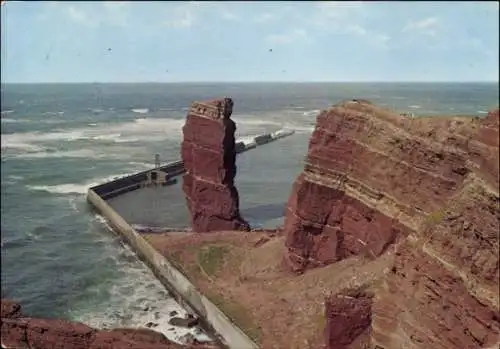 Ak Nordseeinsel Helgoland, Lange Anna