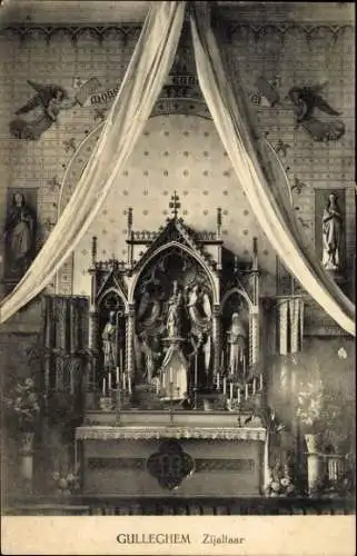 Ak Gulleghem Gullegem Westflandern, Zijalfaar, Altar