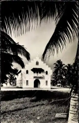 CPA Congo français, Pointe Noire, La Mission catholique