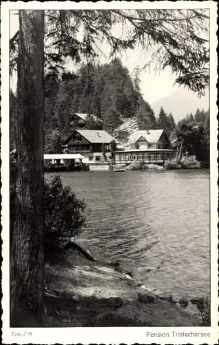 Ak Lienz in Tirol, Hotel Pension Tristachersee