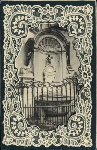 Präge Ak Bruxelles Brüssel, Fontaine de Manneken Pis, Spitze