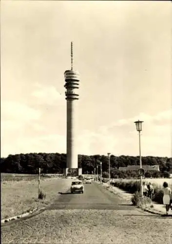 Ak Zippendorf Schwerin in Mecklenburg, Fernsehturm