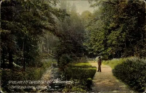 Ak Lützelhöhe Frankenberg in Sachsen, Lützeltal