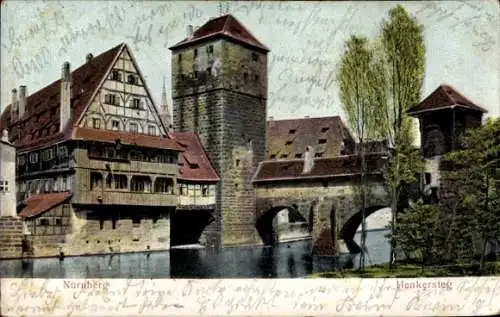 Ak Nürnberg in Mittelfranken, Henkersteg