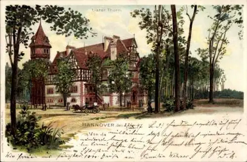 Litho Hannover in Niedersachsen, Lister Turm