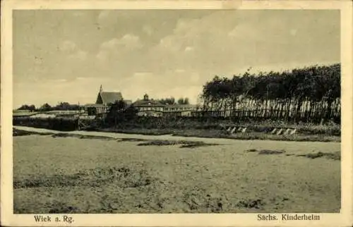 Ak Wiek auf Rügen, Sächsisches Kinderheim