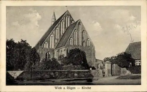 Ak Wiek auf Rügen, Kirche