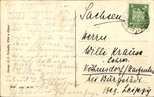 Ak Wiek auf Rügen, Kirche