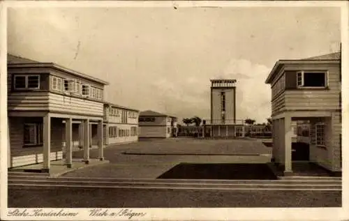 Ak Wiek auf Rügen, Sachs Kinderheim Wiek a/Rügen, Architekt: DWB Waldo Wenzel-Dresden