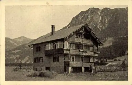 Ak Oberstdorf im Oberallgäu, Haus Hedwig
