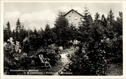 Ak Luisenburg Wunsiedel in Oberfranken, Sommerfrische Waldlust
